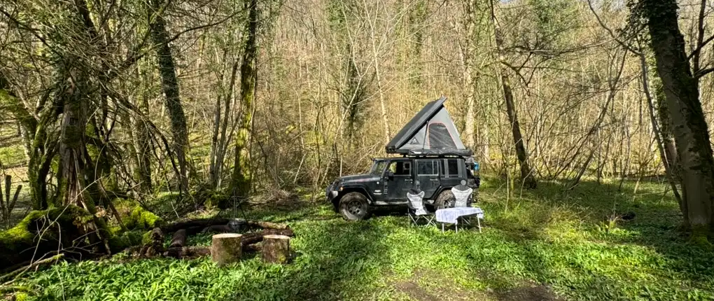 4x4 wildkamperen , offgrid kamperen in frankrijk bij saint-mihiel